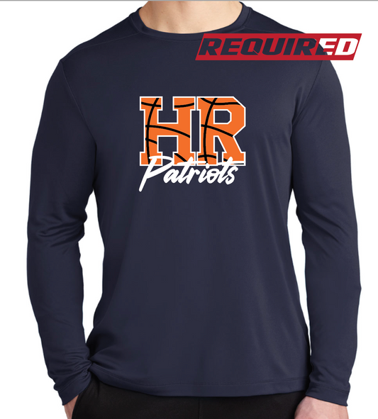 Harris Road Basketball Long Sleeve Tee