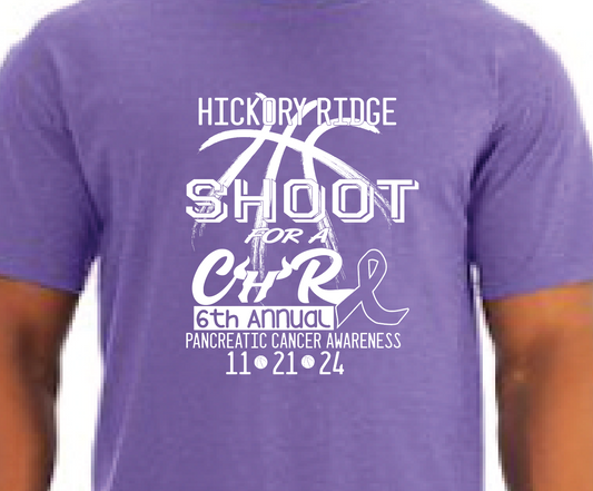 Hickory Ridge Pancreatic Cancer Shirt 11/20/24